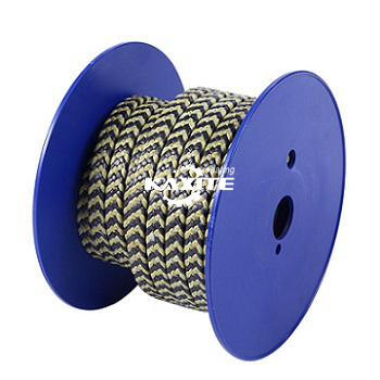 Graphite PTFE u Aramid Fiber f'Packing immaljat Zebra