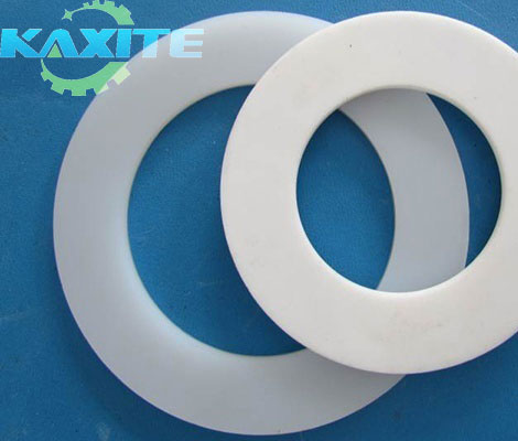 Pure ptfe gasket tibgħat bħala kampjun għall-klijent Taljan, stennija għad-DHL waslet biex tieħu l bogħod